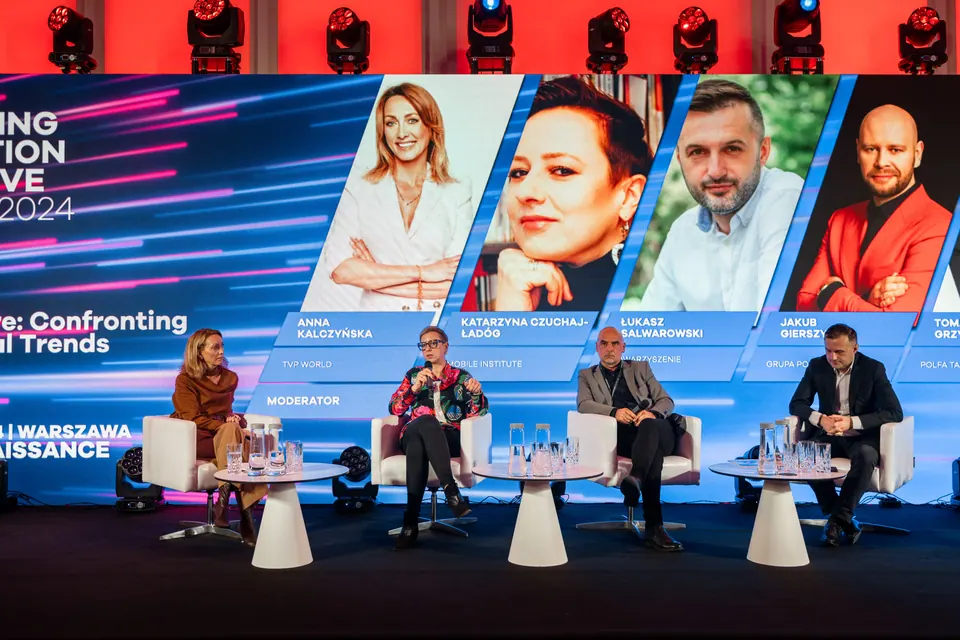 Panel discussion on the Executive Summit 2024 stage