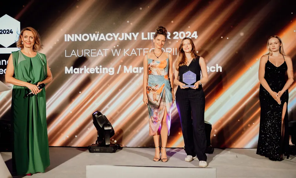 Innovative Leader 2024 winners on stage