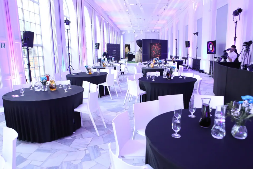 The Innovative Leader gala room ready for guests